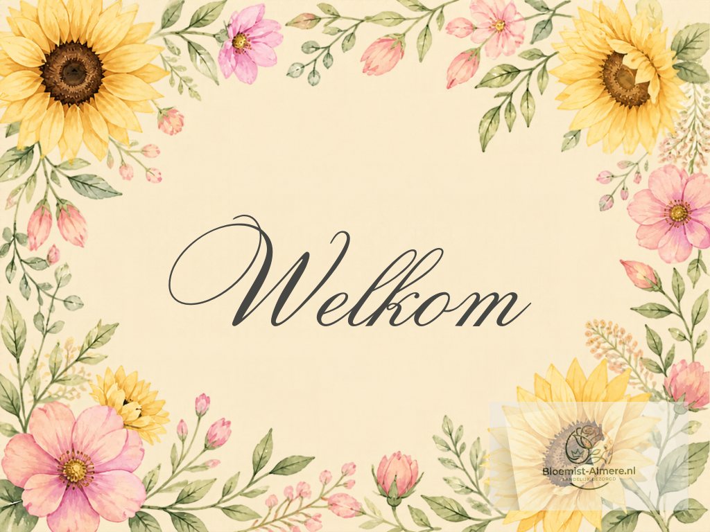 Welkom!